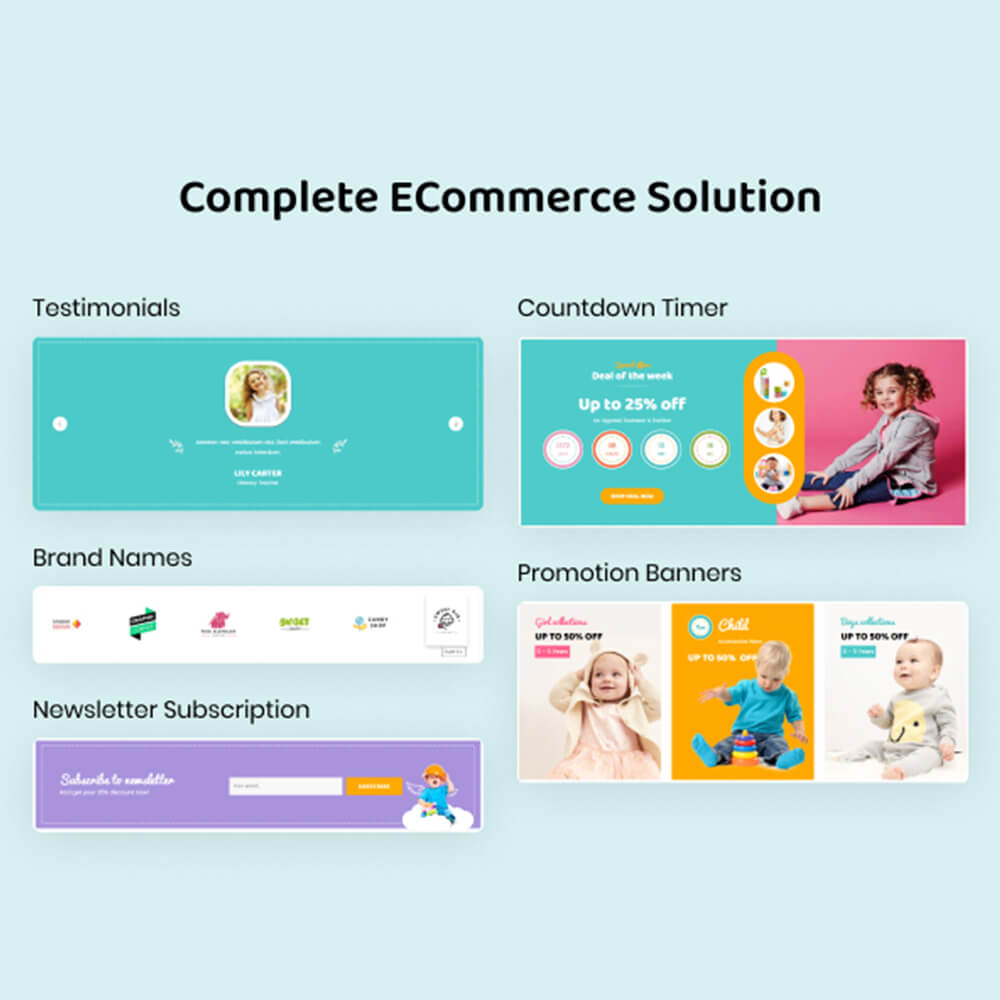Complete ECommerce solution