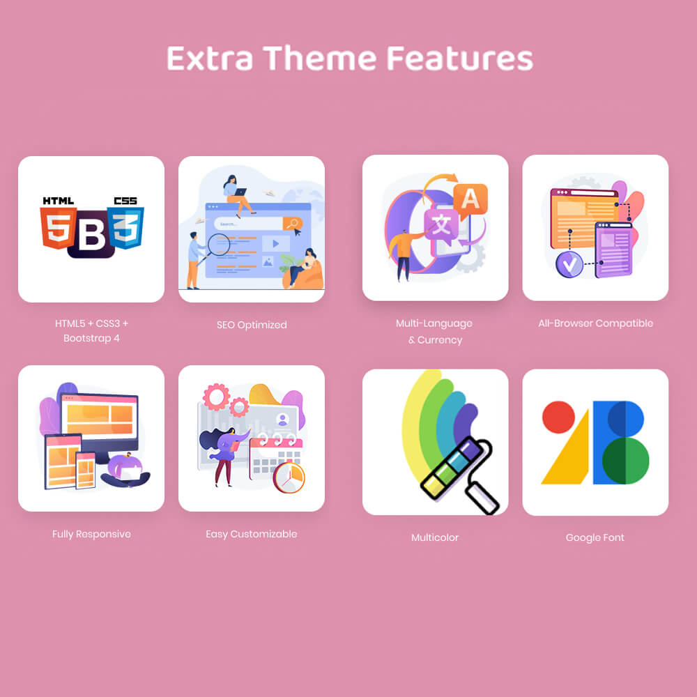 Extra theme features
