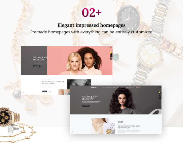 02+ elegant impressed homepages