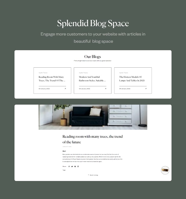 Splendid Blog space