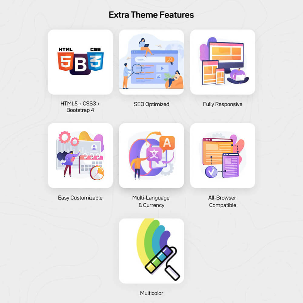 Extra theme features