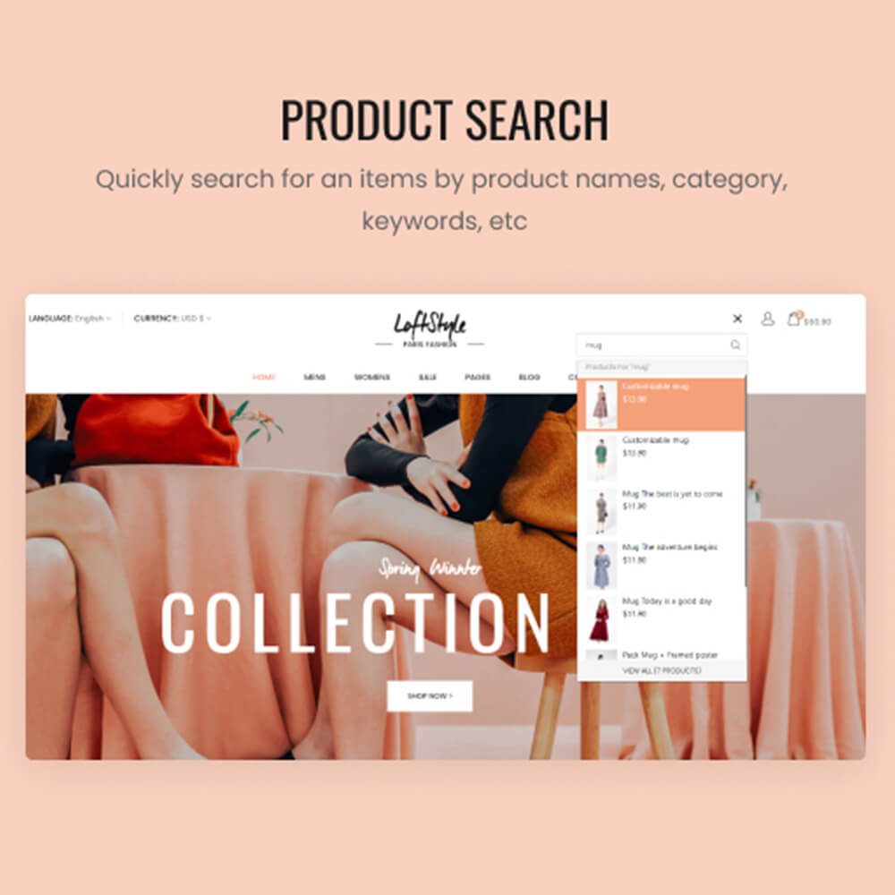 Product search