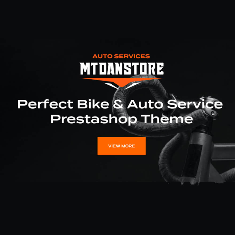 Mtdanstore Perfect Bike & Auto Service Prestashop Theme
