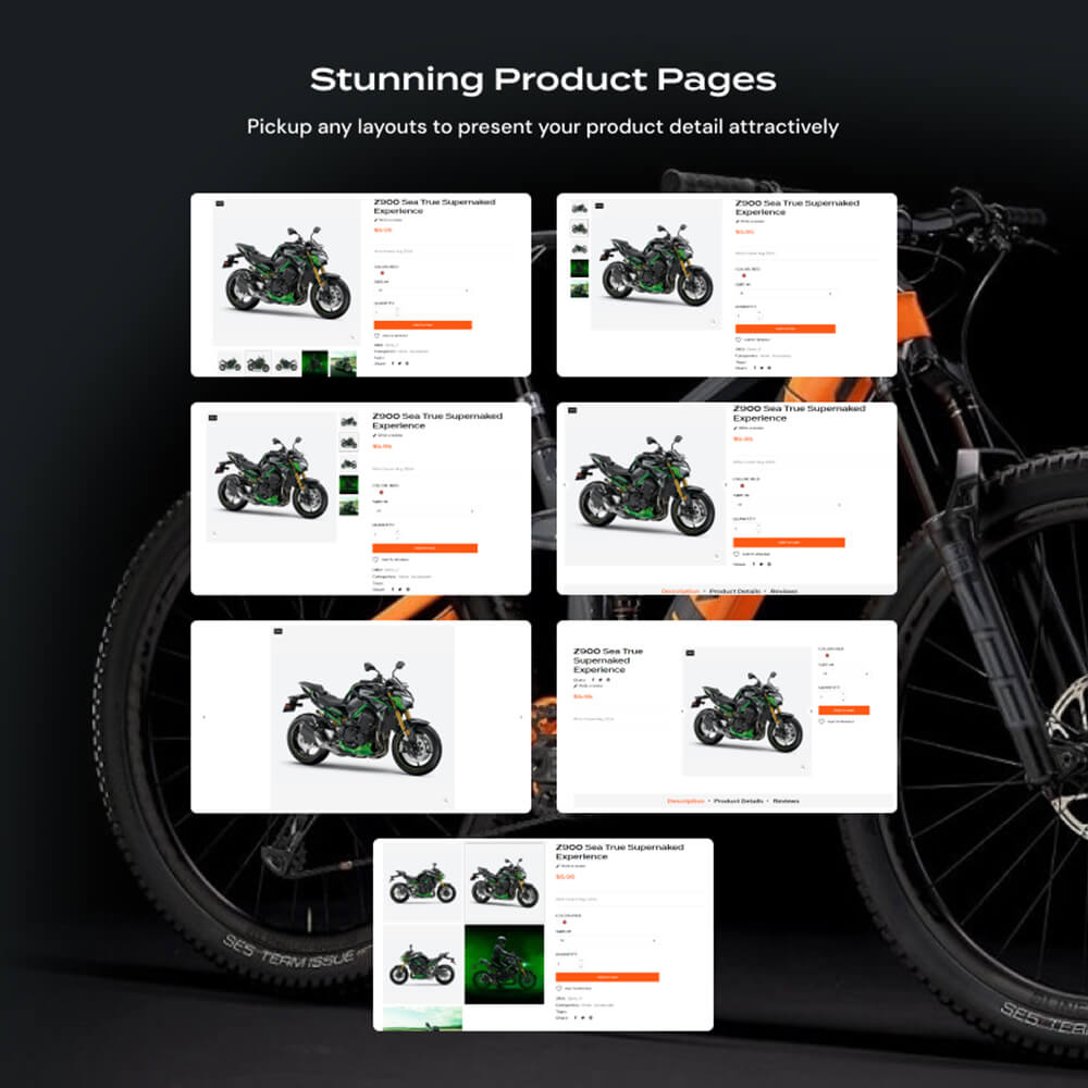 Stunning Product Pages