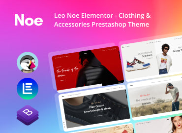 Leo Noe Elementor - Clothing & Accessories Prestashop Theme