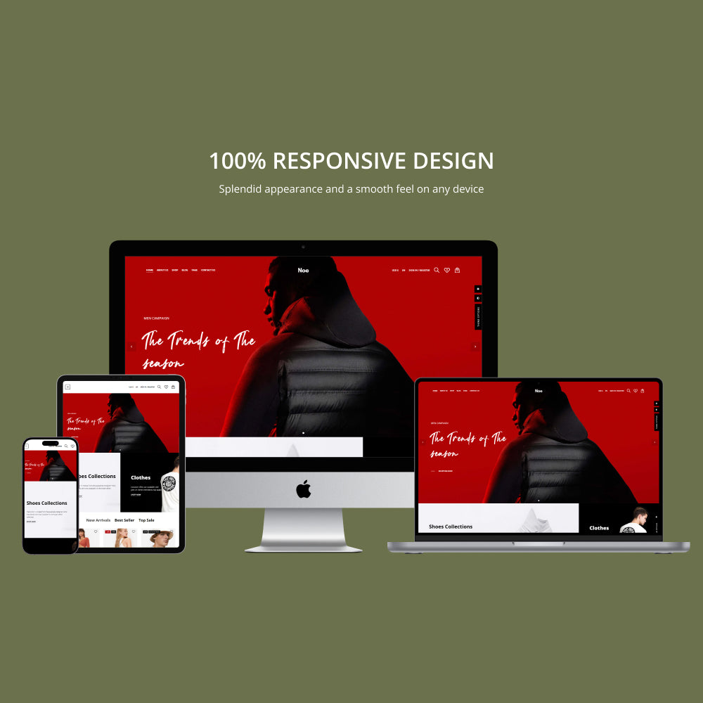  100% Responsive Design