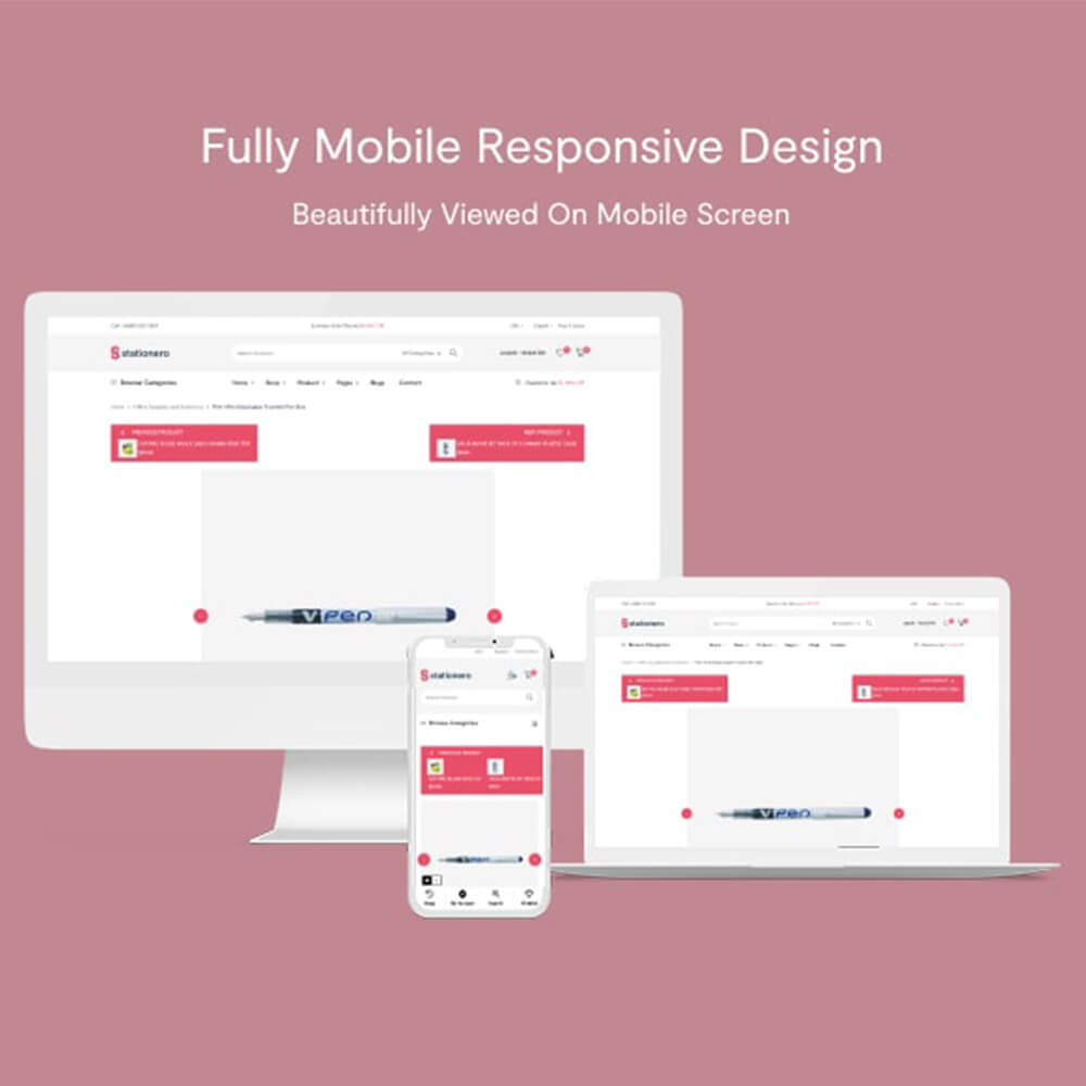 Fully mobile responsive