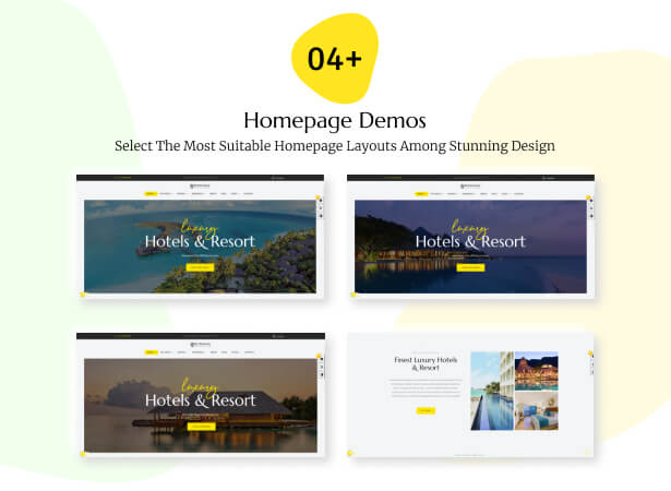 04+ Homepage demos