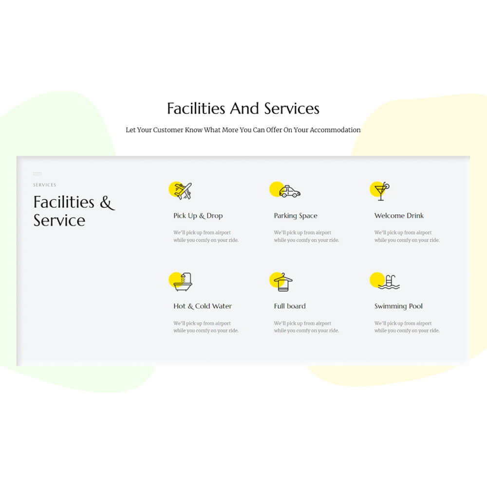 Facilities and Services