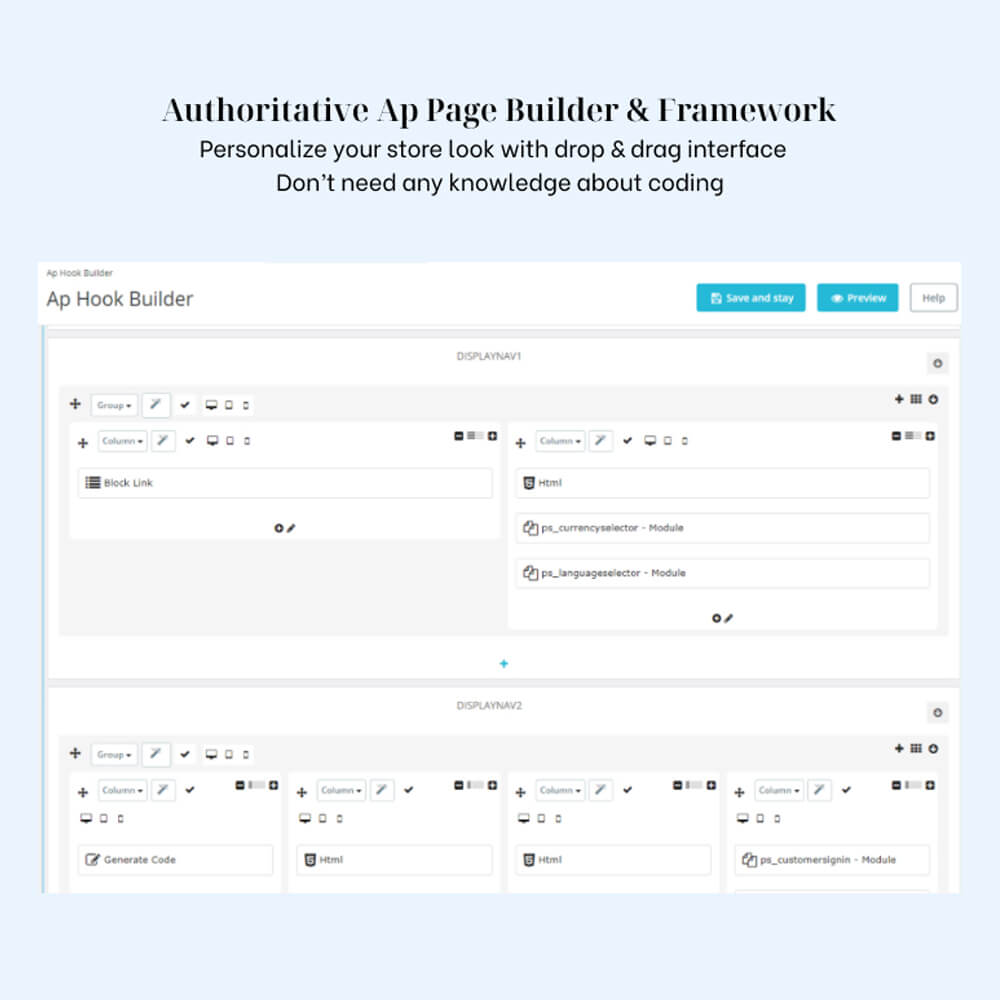 Authoritative Ap Page Builder & Framework