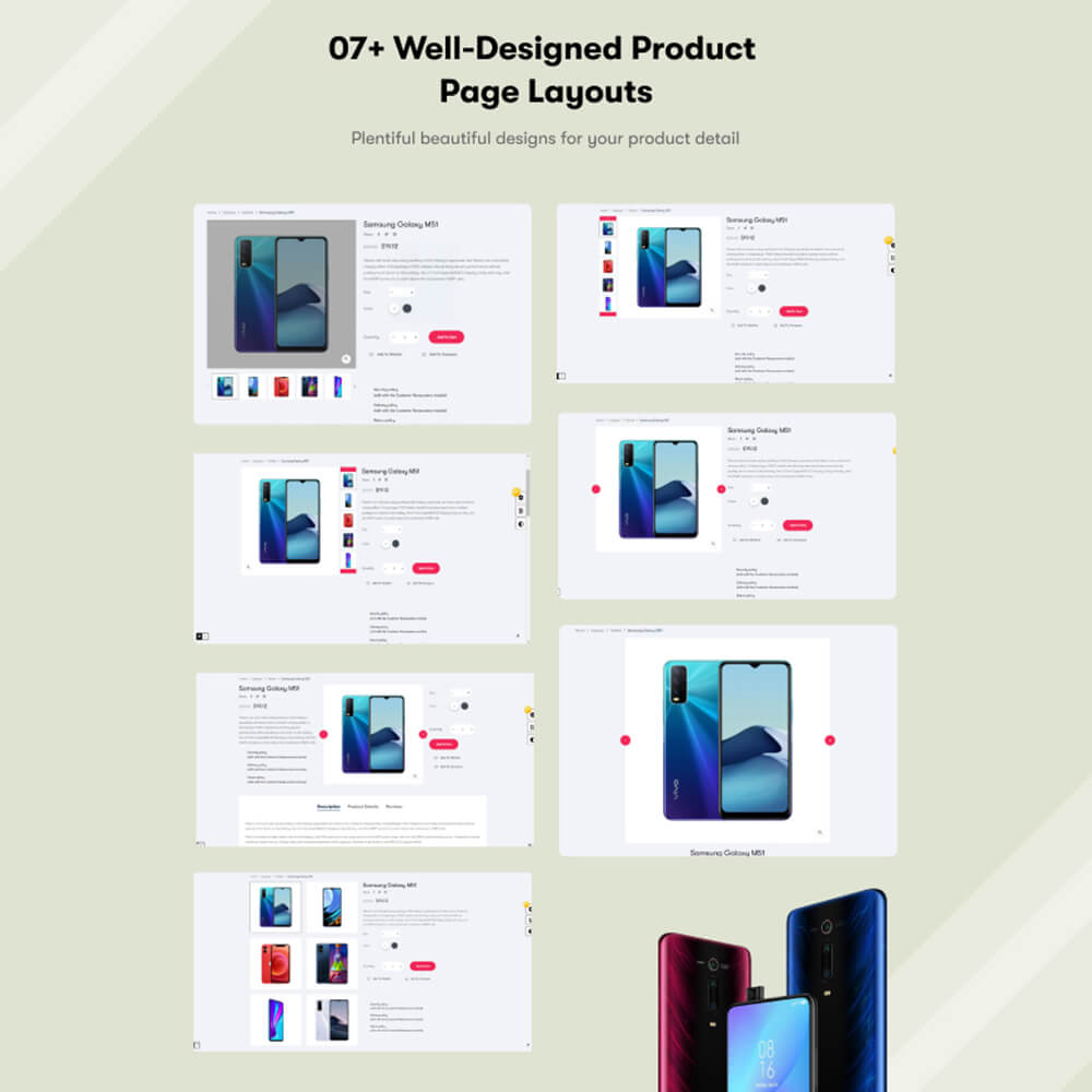 07+ well-designed product page layouts 