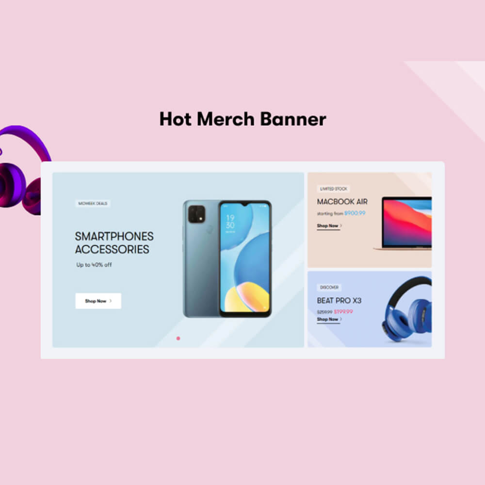 Hot Merch Banner