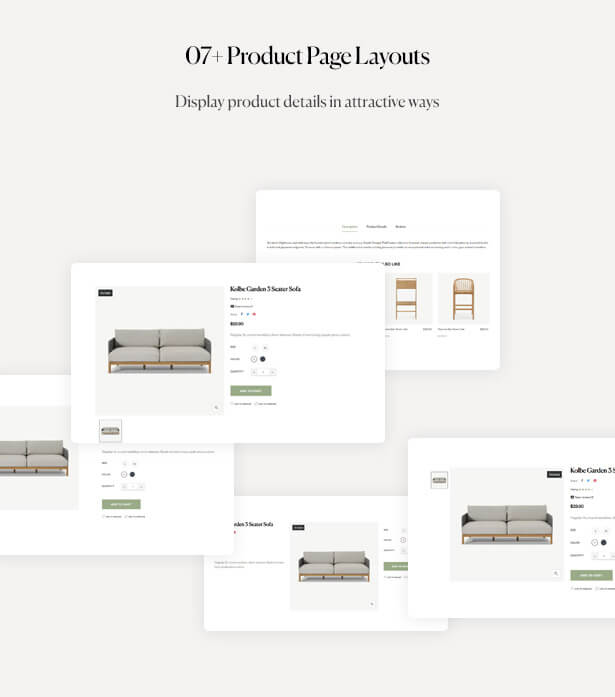 07+ Product Page Layouts Display product details in attractive ways