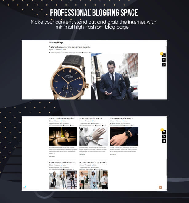 Professional Blogging Space 