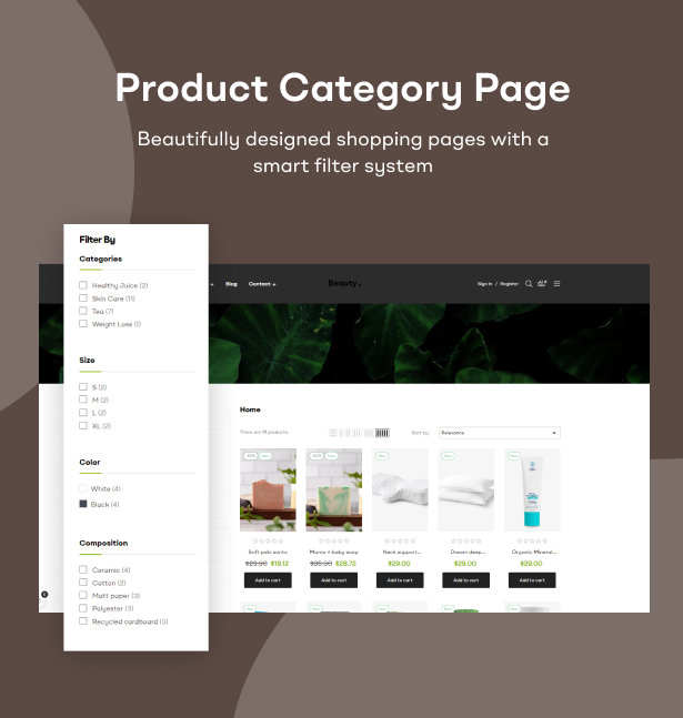 Product Category Pages