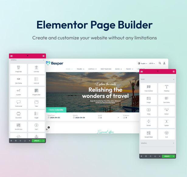 Powerful & Fast Elementor Page Builder