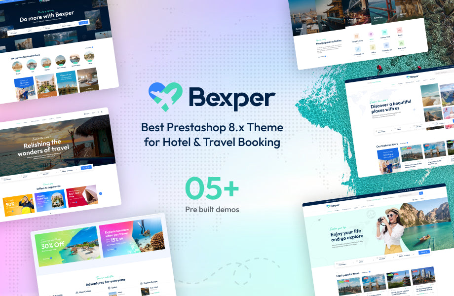 Leo Bexper Elementor - Travel Booking Prestashop Theme