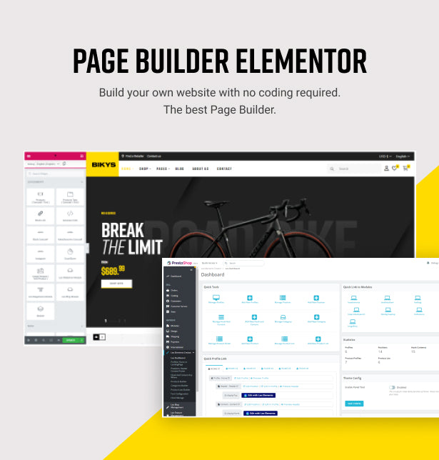 Powerful Elementor Page Builder - Intuitive Live Editor 