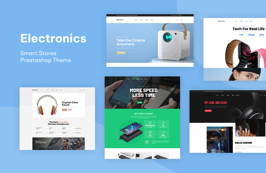 Leo Electronics Elementor - Smart Stores Prestashop Theme