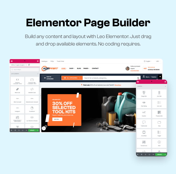 Advanced Elementor Page Builder
