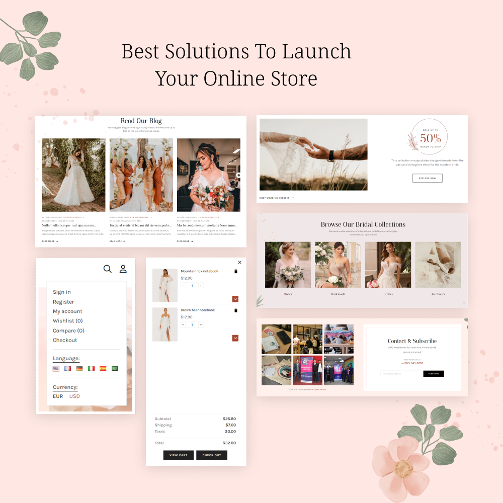 Best solutions to launch every online store