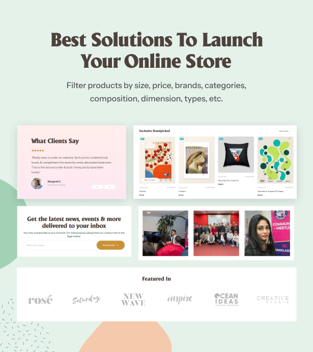 Best solutions to launch art galery online