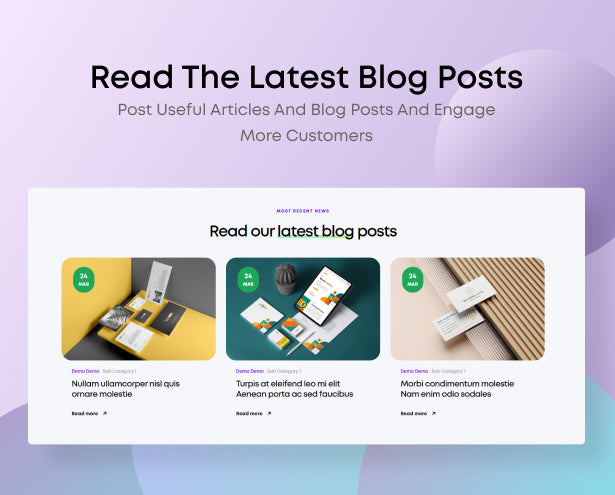 Splendid Blogging Space with Blog module