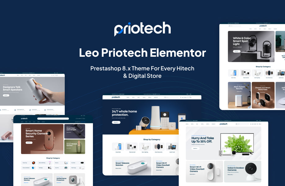 Leo Priotech Elementor - Digital Store Prestashop Theme