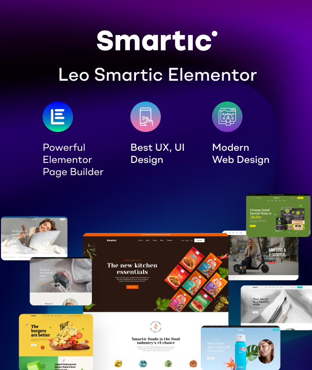 Leo Smartic Elementor - Prestashop 8.x Theme For Every Website