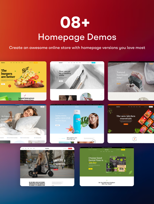 Awesome Homepage Demos