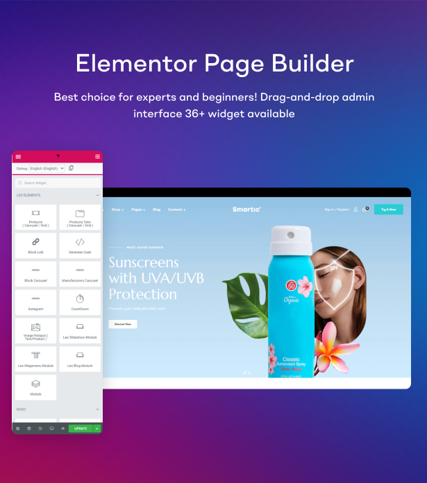 Super-powerful Elementor Page Builder