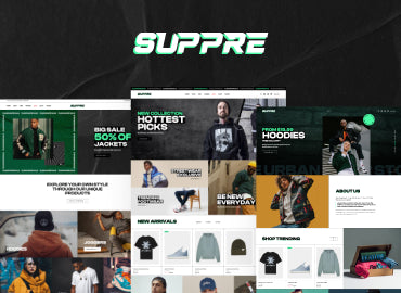 Leo Suppre - Streetwear & Hoodie Fashion Elementor Prestashop Theme