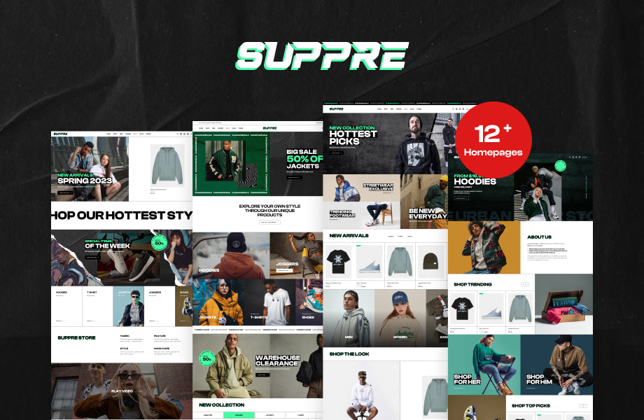 Leo Suppre - Streetwear & Hoodie Fashion Elementor Prestashop Theme