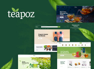 Leo Teapoz - Organic Green Tea Shop Prestashop 8.x Theme