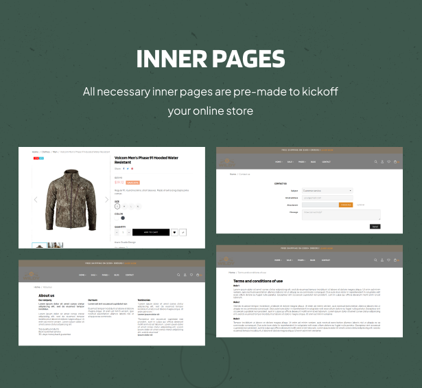 Multiple useful pages