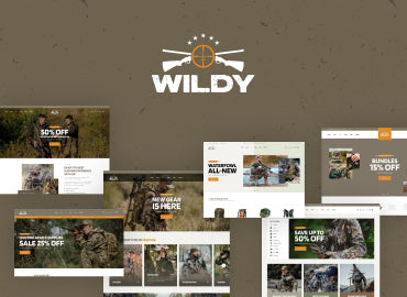 Leo Wildy Elementor - Hunting Gear & Fashion Prestashop Theme