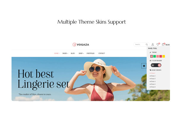 Leo Vogaza Swimwear & Lingerie Fashion PrestaShop Theme