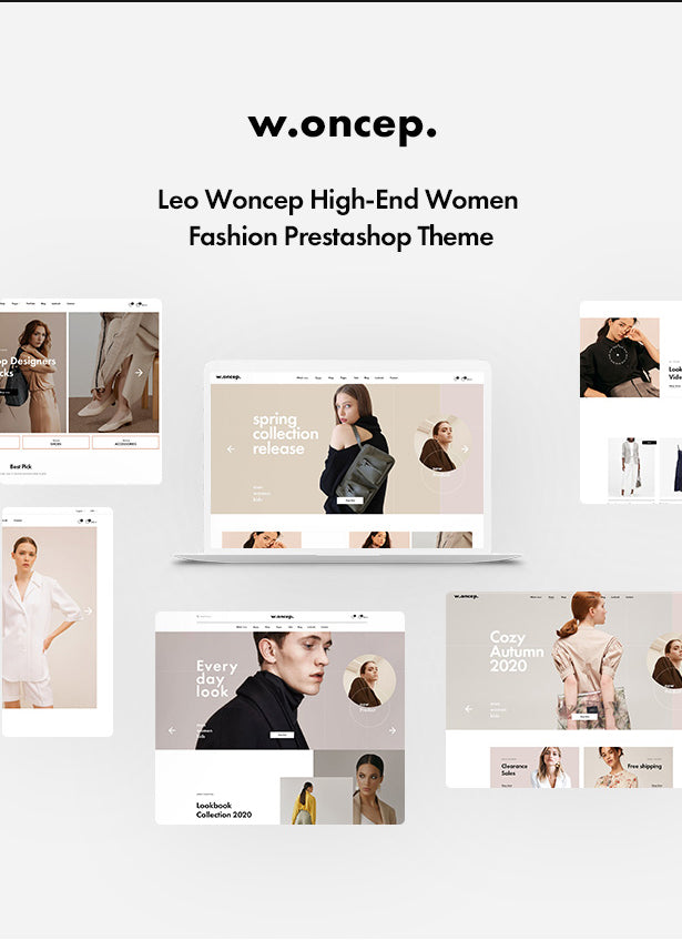 Leo Woncep High-End Women Fashion Prestashop Them