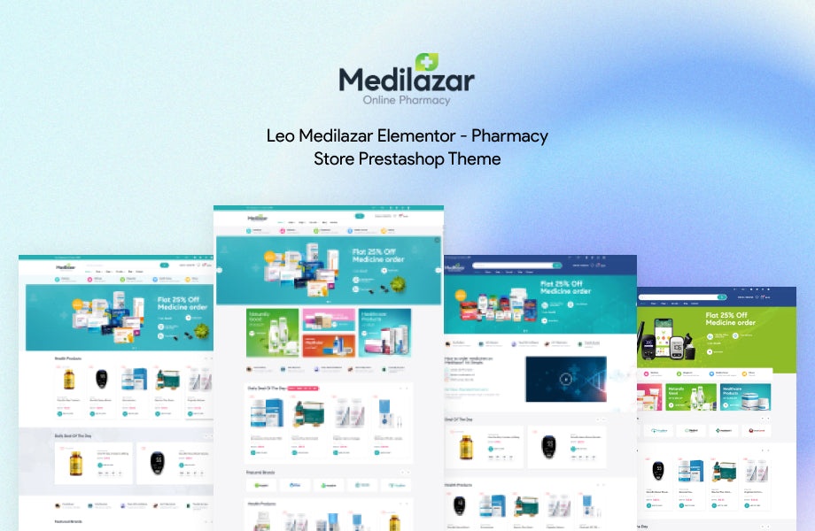 Leo Medilazar Elementor - Pharmacy Store Prestashop Theme