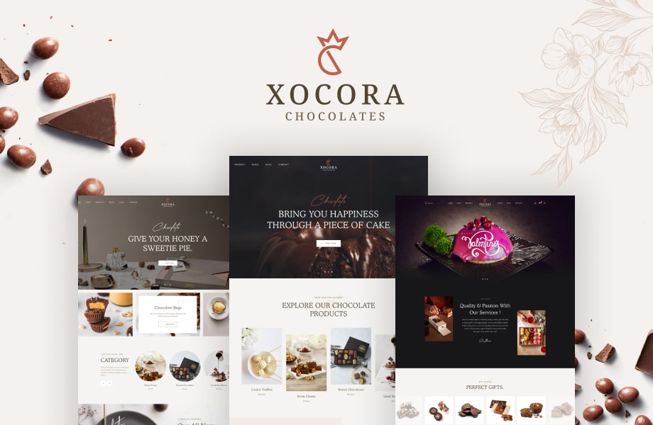 Leo Xocora - Chocolate Shop Prestashop Theme