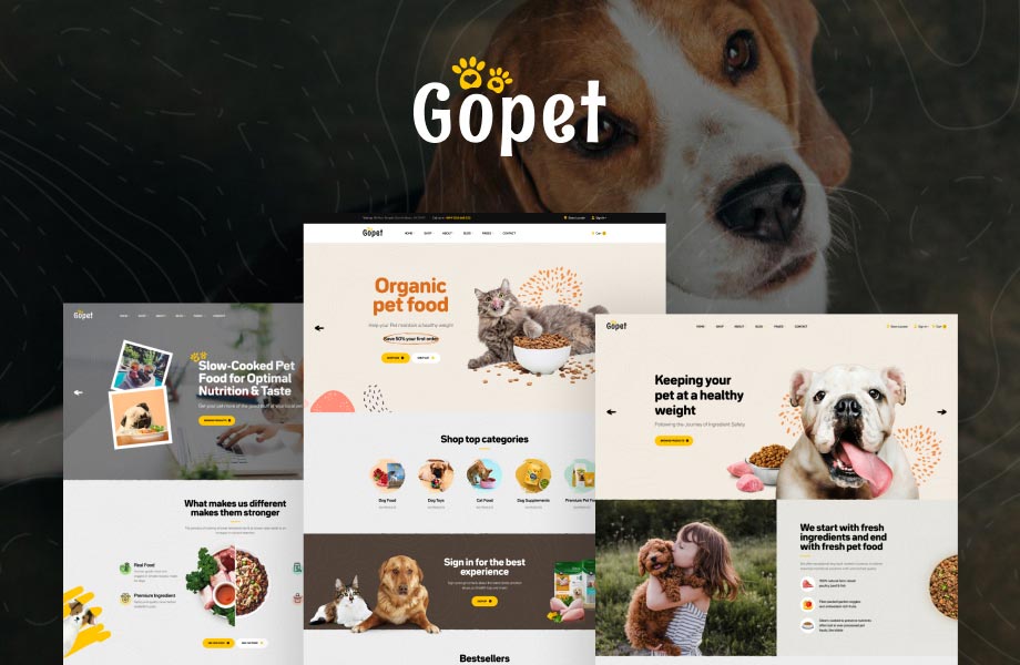 Leo Gopet - Pet Shop & Animal Care Prestashop Theme