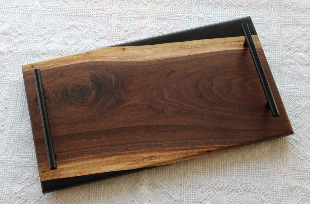 Charcuterie Board - Live Edge - With Handle – Inside