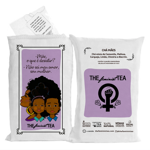 chá virgínia para mães the feminist tea