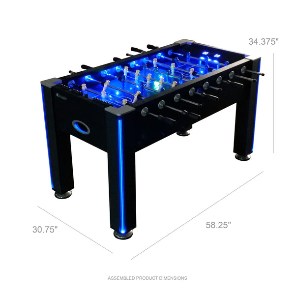 Atomic Arcade Freestanding Composite Air Hockey Table in the Air Hockey  Tables department at