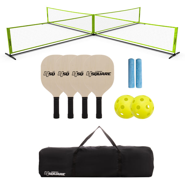 Instant Badminton Cour - Hammacher Schlemmer