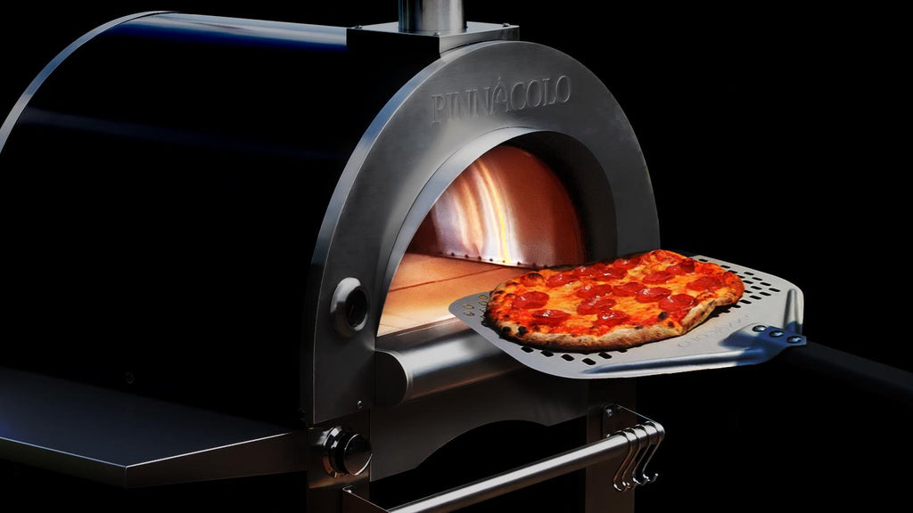 PINNACOLO Insulated Steel Hearth Wood-fired Outdoor Pizza Oven in
