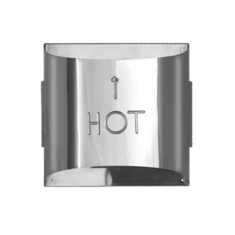 Duravent 4" x 6-5/8" DirectVent Pro Sconce Termination Cap (SS) | 46DVA-HSC-S