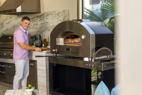 Delta Heat 30 Inch Outdoor Gas Pizza Oven – NYC Fireplaces & Outdoor  Kitchens