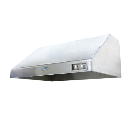 XO XOGV48S 48 Inch Wall Mount Range Hood with 2-Speed/1200 CFM Blower, Knob  Controls, LED Lighting, Stainless Steel Pro Baffle Filters, Top or Rear  Venting, and UL Listed