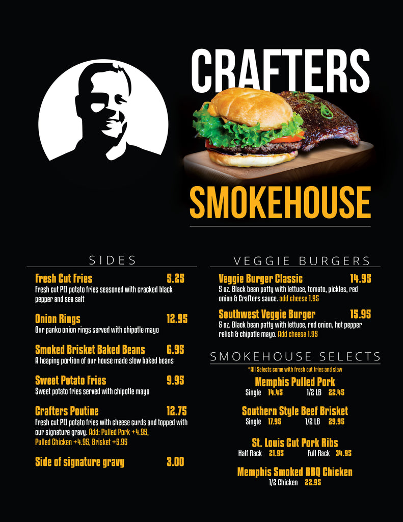 Crafter's Spring Menu